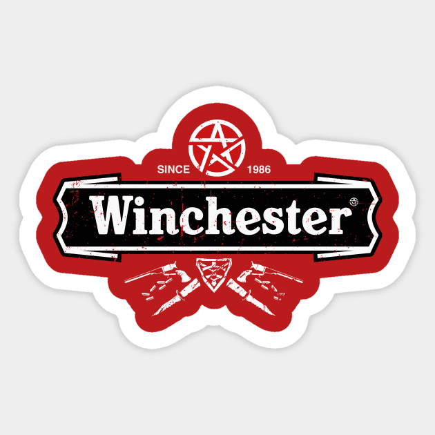 winchester ale Sticker by kharmazero